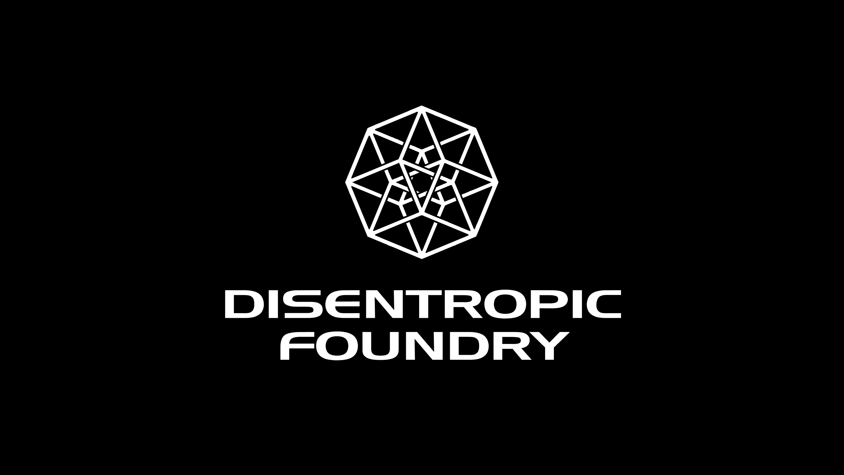 Disentropic Foundry logo lockup